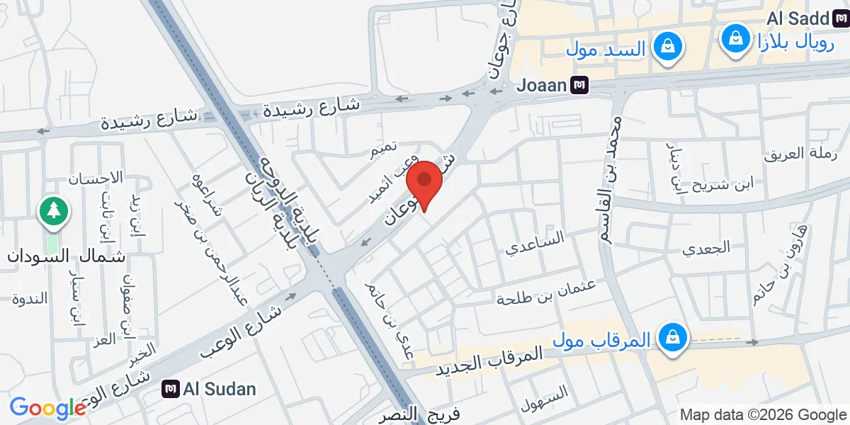 موقع الشركة على الخريطة