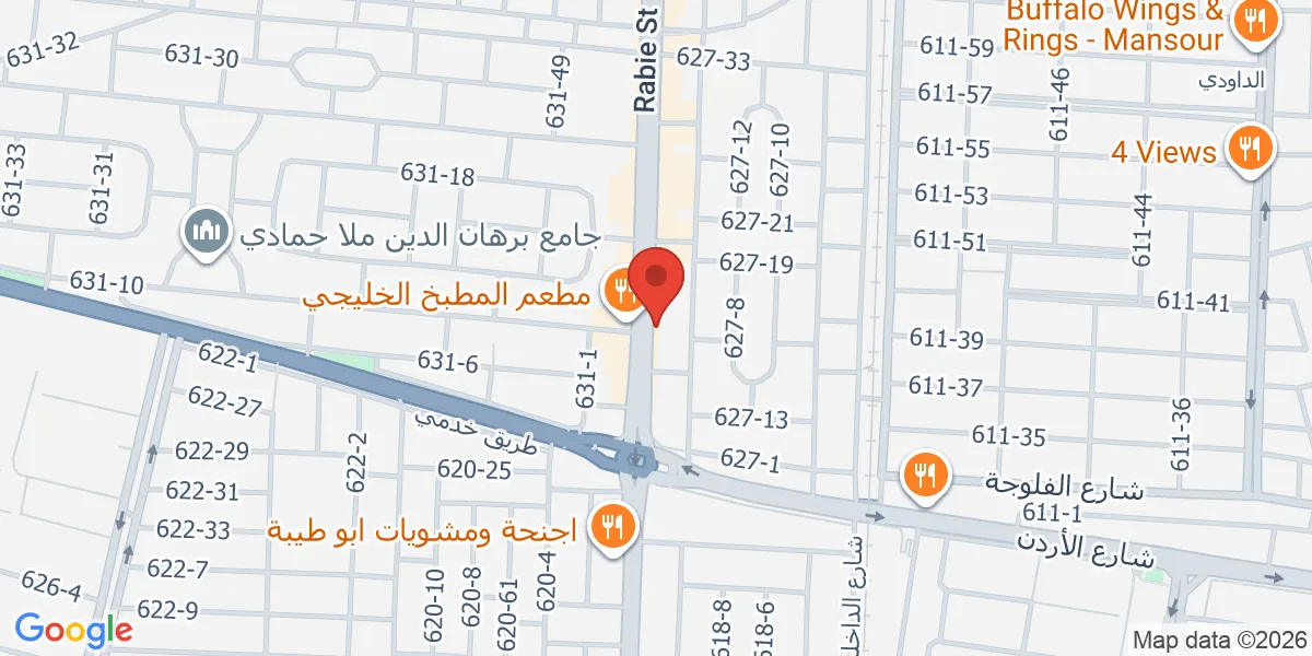 موقع الشركة على الخريطة
