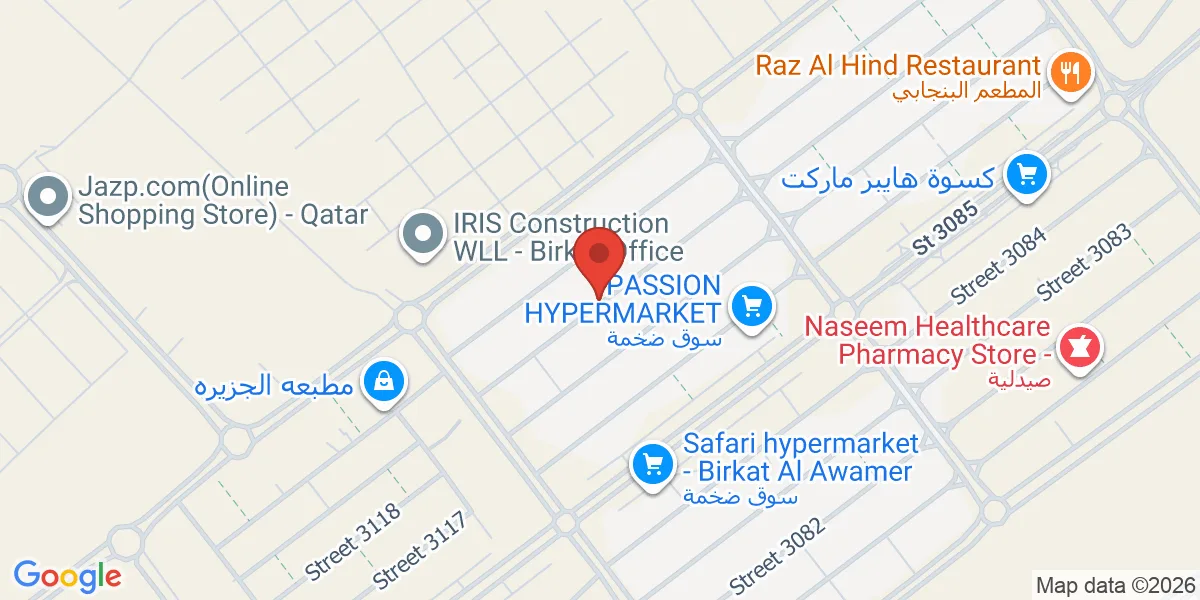 Company location on the map