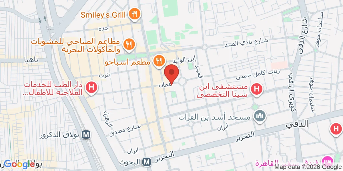 موقع الشركة على الخريطة