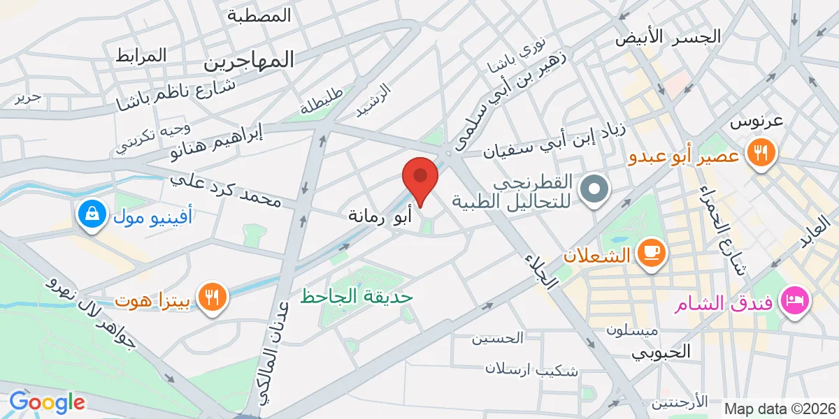 موقع الشركة على الخريطة