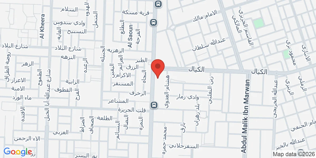 موقع الشركة على الخريطة