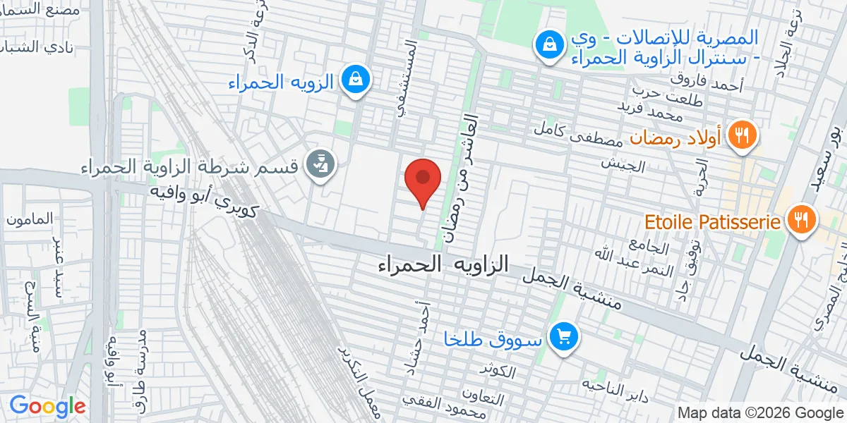 موقع الشركة على الخريطة