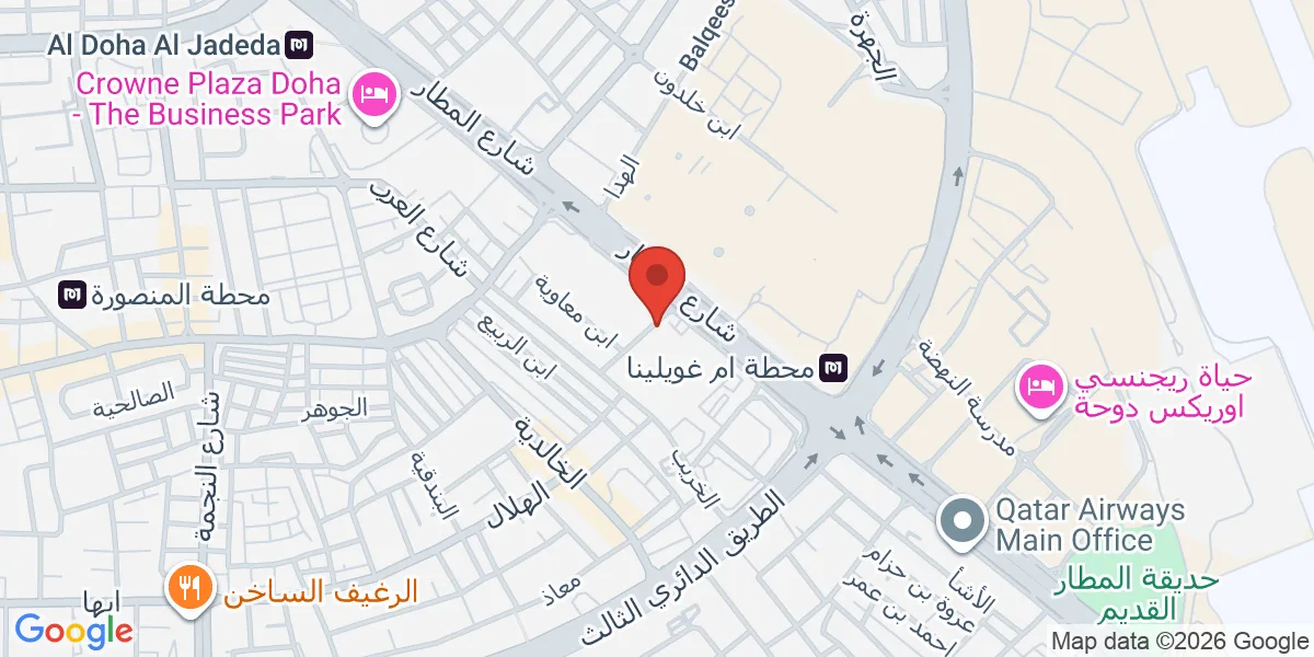 Company location on the map