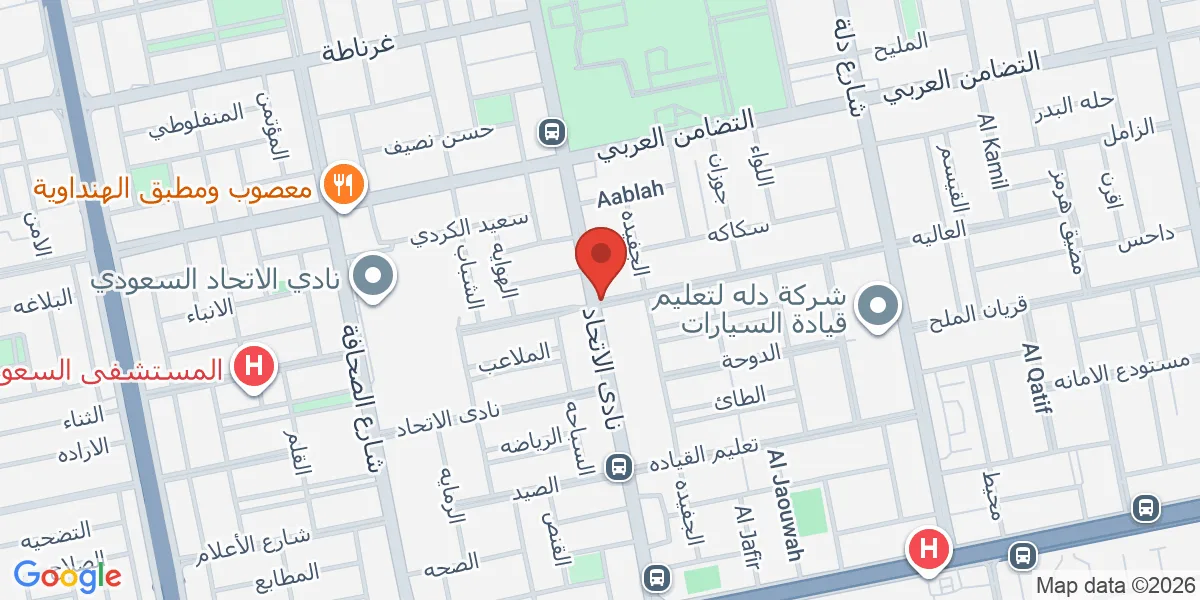 موقع الشركة على الخريطة