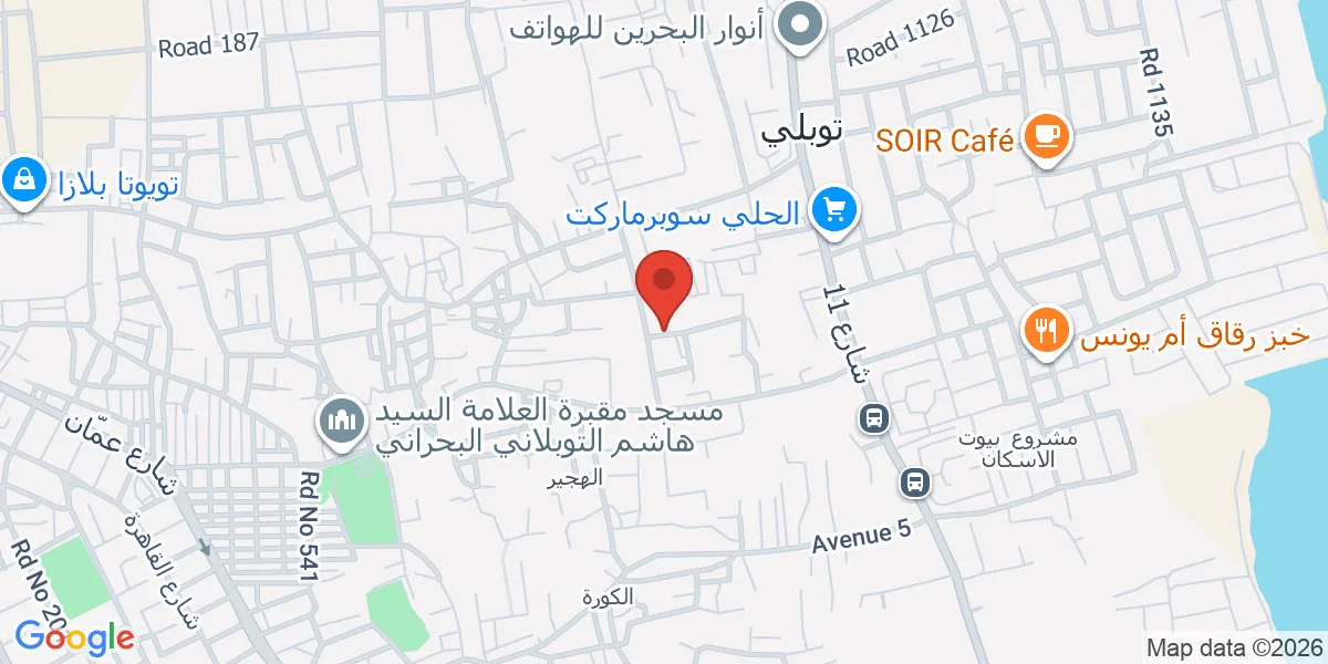 موقع الشركة على الخريطة