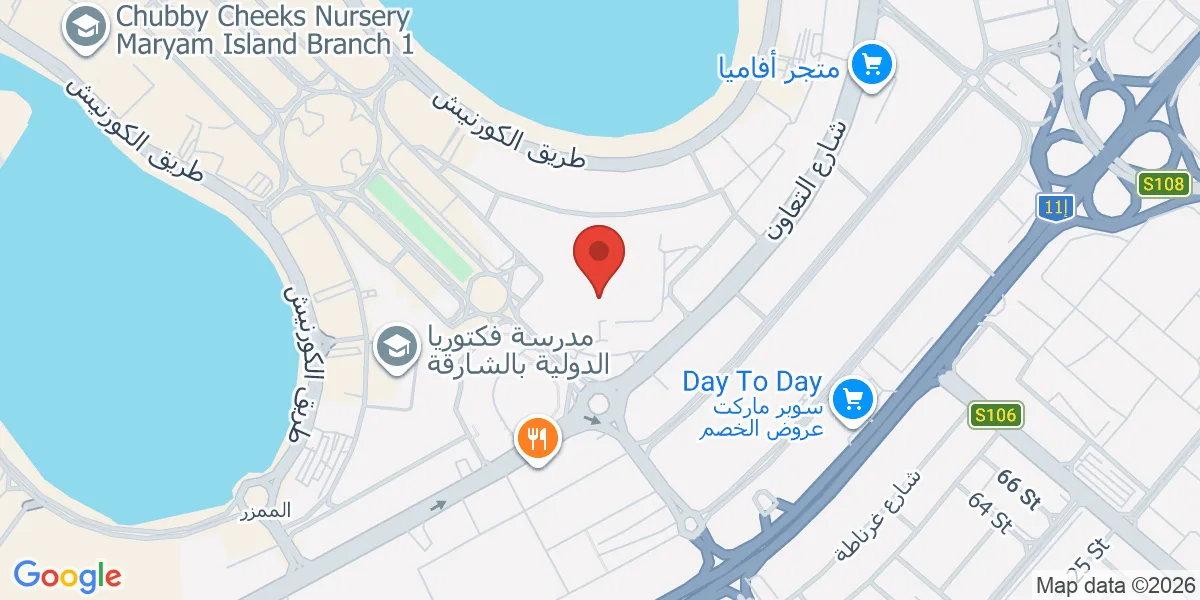 موقع الشركة على الخريطة