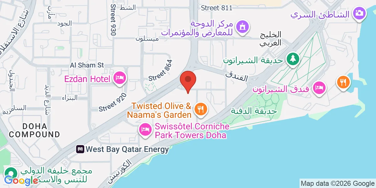 موقع الشركة على الخريطة