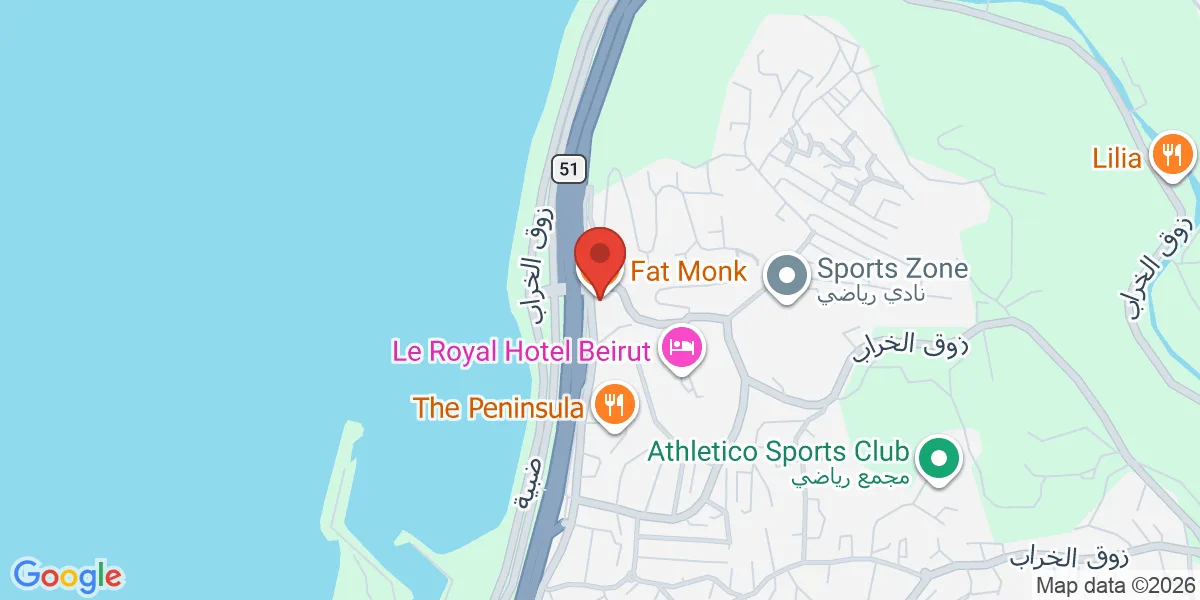موقع الشركة على الخريطة